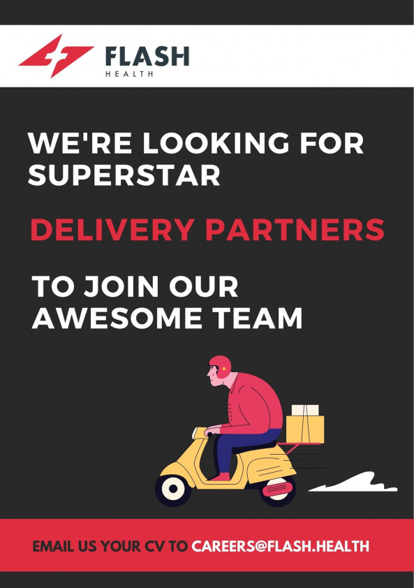 Delivery Partner job from Flash Health (Pvt) Ltd in Nawala, Sri Lanka
