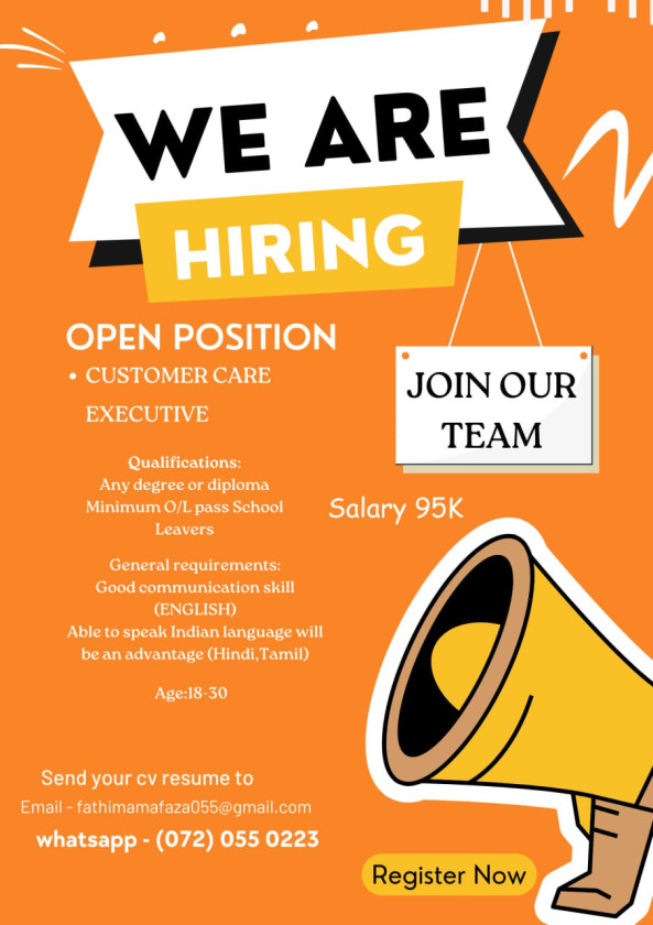 Tele Sales Executive job from plg company in colombo, Sri Lanka