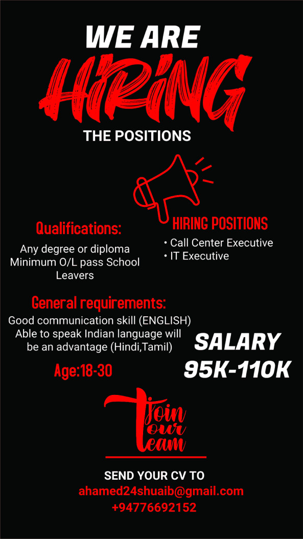 Tele Sales Representative job from Alg Company in Colombo, Sri Lanka