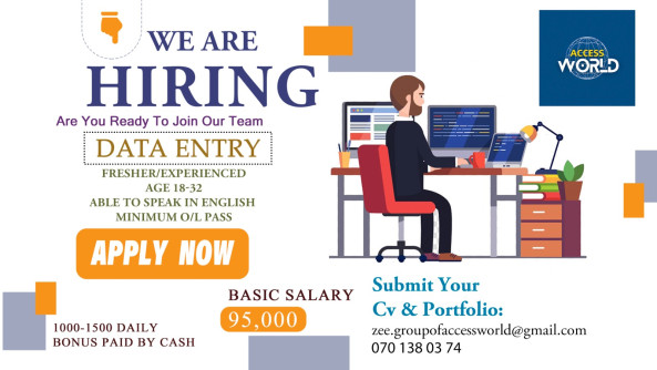 CUSTOMER SERVICE ASSOSIATE job from Access World pvt ltd in COLOMBO, Sri Lanka