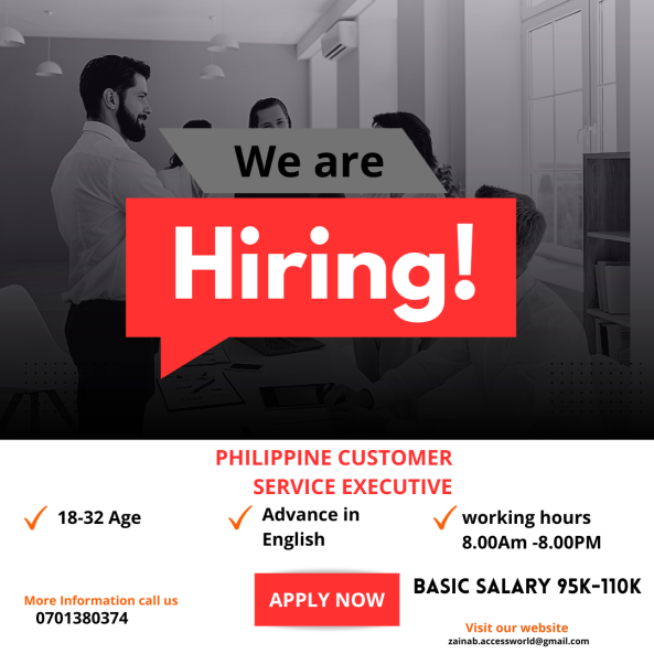 CUSTOMER SERVICE ASSOSIATE job from Access World pvt ltd in COLOMBO, Sri Lanka