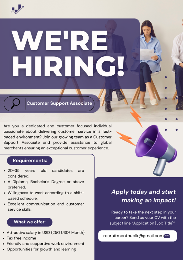 Customer Support Associate job from Team CS in Colombo, Sri Lanka