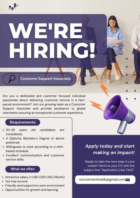 Customer Support Associate job from Team CS in Colombo, Sri Lanka