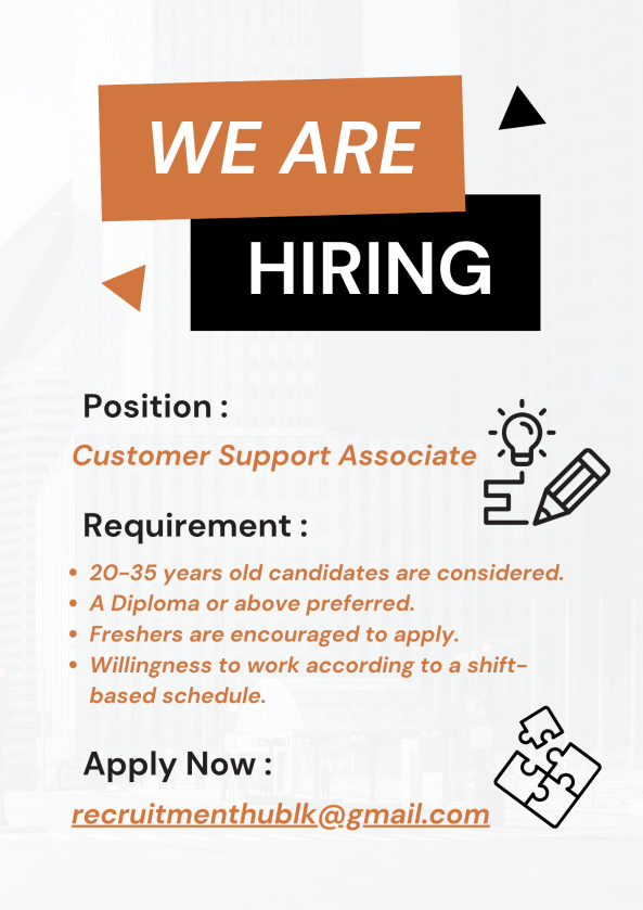 Customer Support Associate job from Team CS in Colombo, Sri Lanka