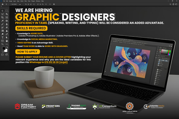 Graphic Designer job from Trading Root International in Mudungoda, Sri Lanka