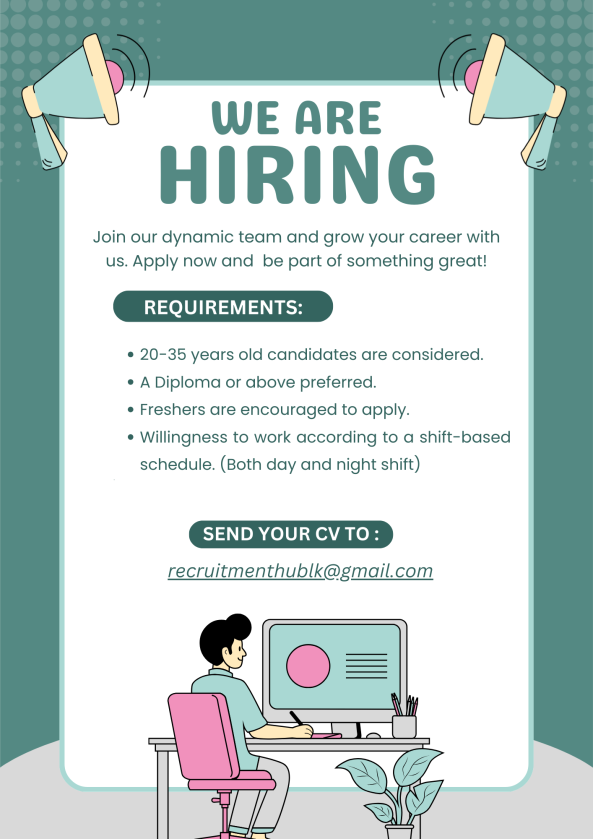 Customer Service Associate job from Recruitment Hub in Colombo, Sri Lanka