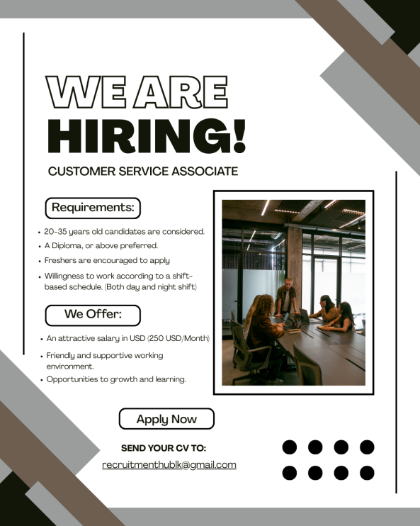 Associate - Customer Service job from Team CS in Colombo, Sri Lanka