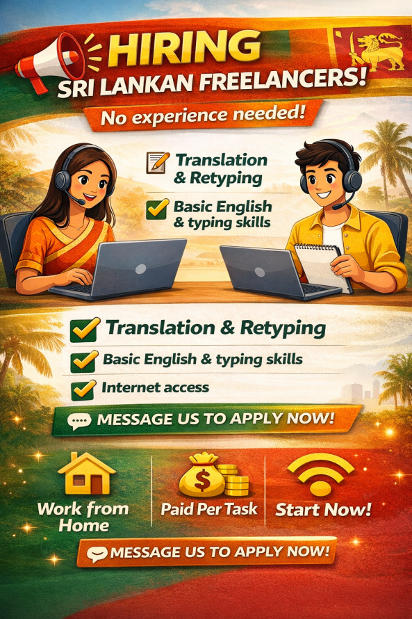 Work from home job from Telus digital in Canada, Sri Lanka
