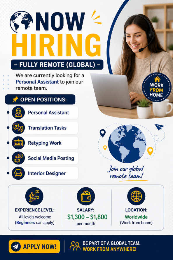 FREELANCE WORK FROM HOME SRINLANKA URGENTLY NEEDED job from Media.net in Los Angeles, Sri Lanka