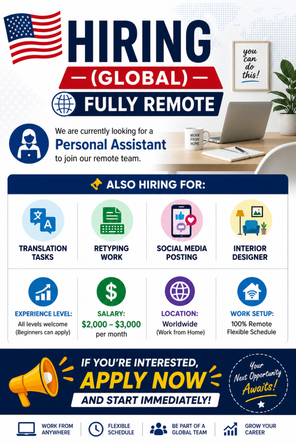 FREELANCE WORK FROM HOME SIRILANKA URGENTLY NEEDED job from Monumetric in New York, Sri Lanka