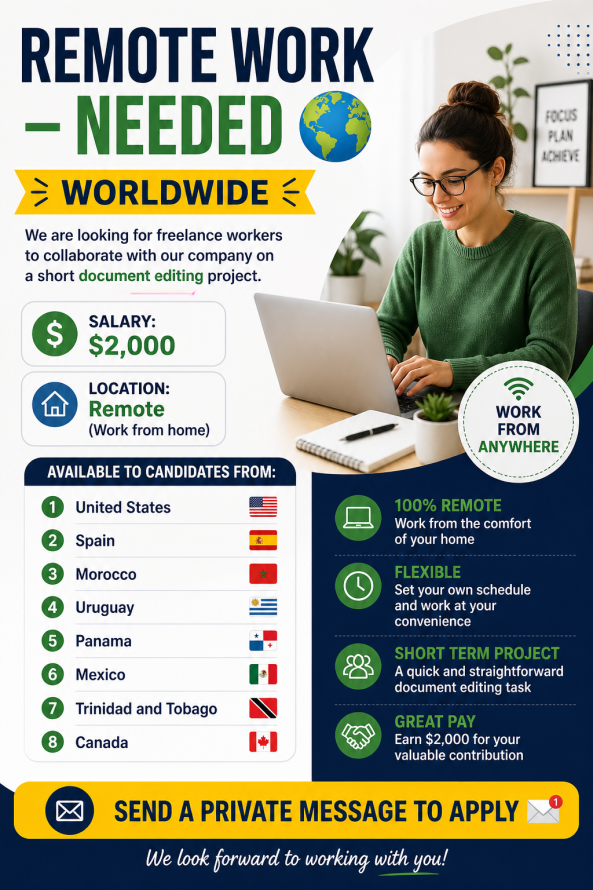 FREELANCE WORK FROM HOME SRINLANKA URGENTLY NEEDED job from Media.net in Los Angeles, Sri Lanka