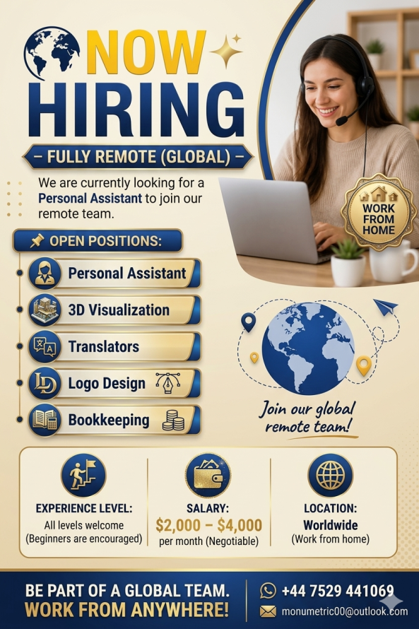 FREELANCE WORK FROM HOME SRINLANKA URGENTLY NEEDED job from MediaNet in New York, Sri Lanka