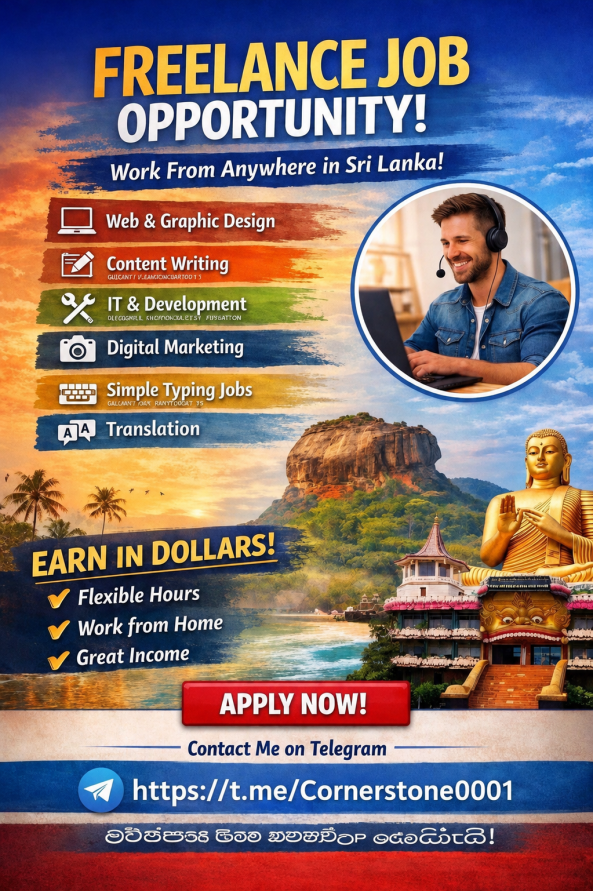 TYPING JOB AVAILABLE job from Flex Jobs in Colombo in UK, Sri Lanka