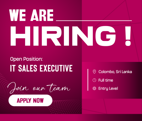 IT Sales Executive job from ZBASL (PVT) LTD in Colombo, Sri Lanka