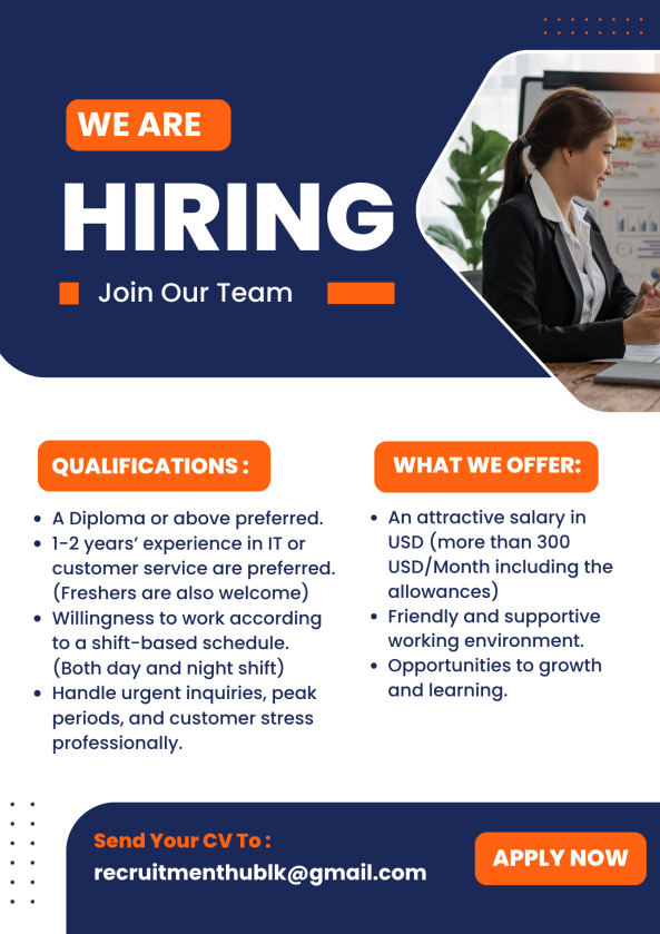 Associate - Customer Service job from Team CS in Colombo, Sri Lanka
