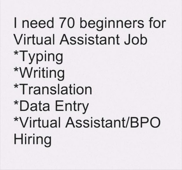 Data Entry Job Available job from Upwork Service in Palo Alto, Sri Lanka