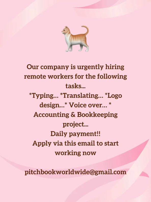 Typing and Translating Jobs… Daily payment $1500 to $3000 job from PITCHBOOK HIRING in Kandy, Sri Lanka