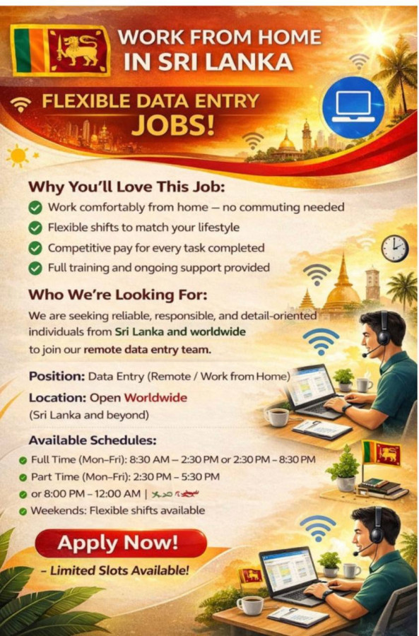 Simple retyping job vacancy job from TRANSPERFECT in Sri Lanka, Sri Lanka