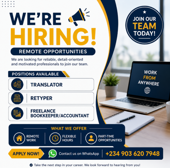 Freelance typing, document conversion, and translation projects. job from Task Upward Publishing Company in Kalutara, Sri Lanka