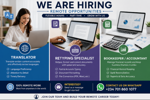 Freelance typing, document conversion, and translation projects. job from Task Upward Publishing Company in Colombo, Sri Lanka