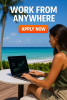 Job vacancy from WORK FROM HOME OPPORTUNITY JOBS