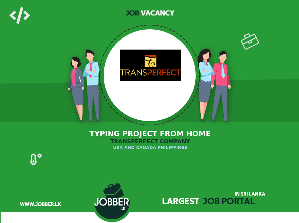 TYPING PROJECT FROM HOME job from Transperfect Company in USA and ...